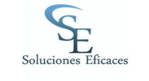 Soluciones Eficaces company logo with blue interlocking SE letters